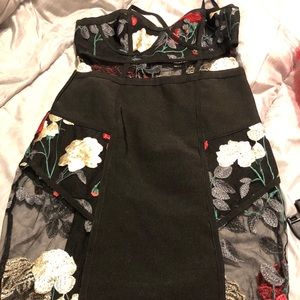 Black body con/bandage dress